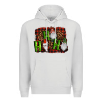 Dove Grey ho ho ho gnomes christmas Premium Hoodie - RanaPortraitStore