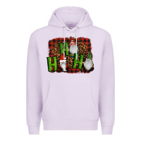 Lilac ho ho ho gnomes christmas Premium Hoodie - RanaPortraitStore