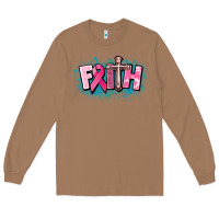 Cancer Faith Cross Long Sleeve Tee | Teevron