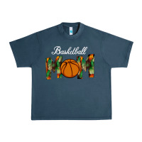 Midnight Navy Basketball Mom Urban Heavy Tee - Bettercallsaul