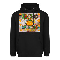 Black Nacho Average God mother Heavyweight Hoodie - CowhideDigitalArt