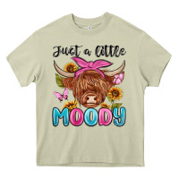 Mossy just a little moody Heavy Core Tee - MaliasSmallBusiness