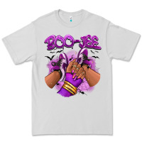 Dove Grey Boo-jee Halloween afro sneakers Premium Tee - RanaPortraitStore