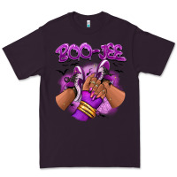 Plum Boo-jee Halloween afro sneakers Premium Tee - RanaPortraitStore