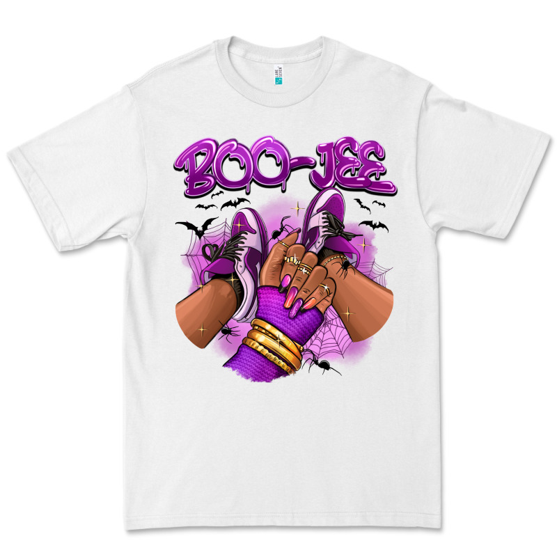 Boo-jee Halloween Afro Sneakers Premium Tee by RanaPortraitStore | Teevron