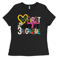 Black my first day of 3rd grade Ladies Tee - NancyCooperArtShop