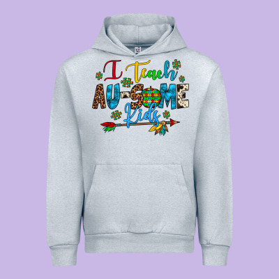 I Teach Au Some Kids Urban Hoodie Designed By Artiststas