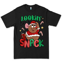 Black lookin' like a snack christmas character Premium Tee - MaliasSmallBusiness