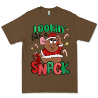 Cacao lookin' like a snack christmas character Premium Tee - MaliasSmallBusiness
