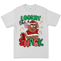 Dove Grey lookin' like a snack christmas character Premium Tee - MaliasSmallBusiness