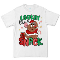 White lookin' like a snack christmas character Premium Tee - MaliasSmallBusiness