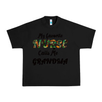 Black My Favorite Nurse Calls Me Grandma Urban Heavy Tee - Bettercallsaul