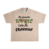 French Oak My Favorite Nurse Calls Me Grandma Urban Heavy Tee - Bettercallsaul