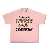 Salmon My Favorite Nurse Calls Me Grandma Urban Heavy Tee - Bettercallsaul