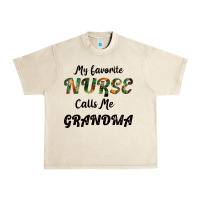 Sandshell My Favorite Nurse Calls Me Grandma Urban Heavy Tee - Bettercallsaul