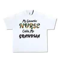 White My Favorite Nurse Calls Me Grandma Urban Heavy Tee - Bettercallsaul