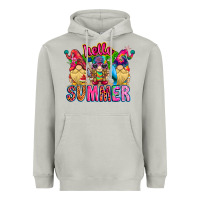 Moon Dust Hello summer Gnome Heavyweight Hoodie - CowhideDigitalArt