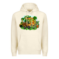 Sandshell truck saint patrick's day Premium Hoodie - FaDigitalArtStudio