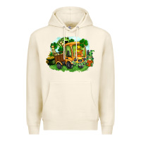 Tofu truck saint patrick's day Premium Hoodie - FaDigitalArtStudio