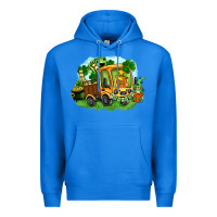 True Royal truck saint patrick's day Premium Hoodie - FaDigitalArtStudio