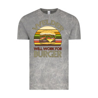 Cloud Rock Welder Wıll Work For Burger Vintage Tee - Bettercallsaul