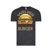 Vintage Black Welder Wıll Work For Burger Vintage Tee - Bettercallsaul