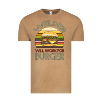 Vintage Camel Welder Wıll Work For Burger Vintage Tee - Bettercallsaul