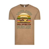 Vintage Coffee Welder Wıll Work For Burger Vintage Tee - Bettercallsaul