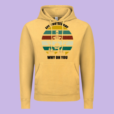 Eff You See Kay Why Oh You Vintage Hoodie Designed By Bettercallsaul