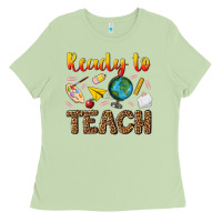 Matcha ready to teach Ladies Tee - NancyCooperArtShop