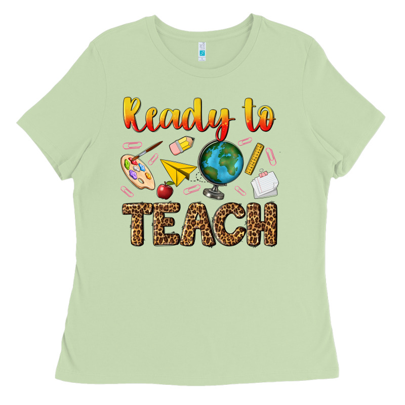 Ready To Teach Ladies Tee by NancyCooperArtShop | Teevron