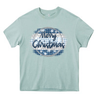 Arona merry christmas blue Heavy Core Tee - MaliasSmallBusiness