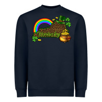 Navy kentucky map st.patricks Heavyweight Sweatshirt - CowGirlArtShop