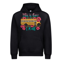 Black this is how i roll school bus Urban Hoodie - Artiststas