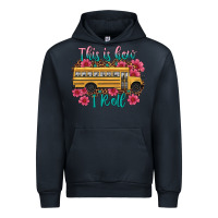 Navy this is how i roll school bus Urban Hoodie - Artiststas