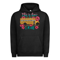 Pigment Black this is how i roll school bus Urban Hoodie - Artiststas