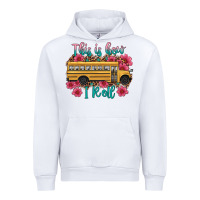 White this is how i roll school bus Urban Hoodie - Artiststas