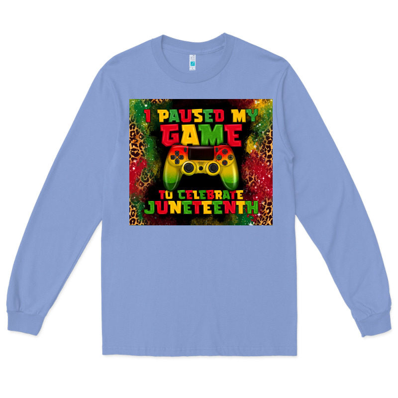 I Paused My Game Long Sleeve Tee by TumblerDesignByShophia | Teevron