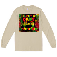 Mushroom i paused my game Long Sleeve Tee - TumblerDesignByShophia