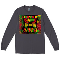 Smoke i paused my game Long Sleeve Tee - TumblerDesignByShophia