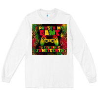White i paused my game Long Sleeve Tee - TumblerDesignByShophia