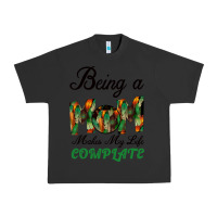Pigment Black Being A Mom Makes My Life Complete For dark Urban Heavy Tee - Bettercallsaul