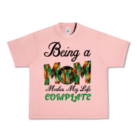Salmon Being A Mom Makes My Life Complete For dark Urban Heavy Tee - Bettercallsaul