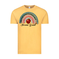 Vintage Mustard second grade rainbow Vintage Tee - RanaPortraitStore