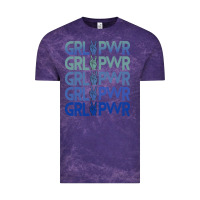 Cloud Purple Girl Power Peace Vintage Tee - Bettercallsaul