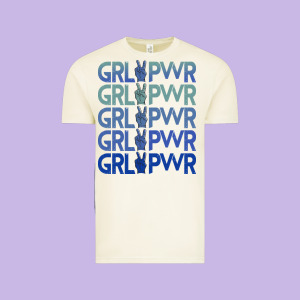 Girl Power Peace Vintage Tee Designed By Bettercallsaul