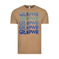 Vintage Coffee Girl Power Peace Vintage Tee - Bettercallsaul
