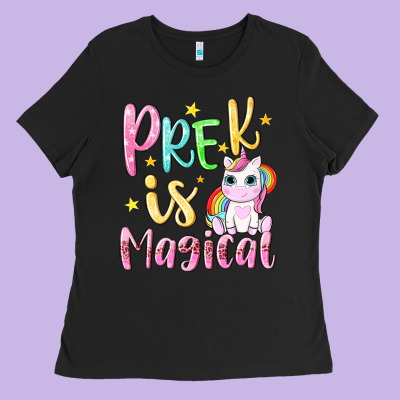 Pre K Is Magical Ladies Tee Designed By Nancycooperartshop