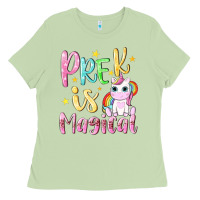Matcha pre k is magical Ladies Tee - NancyCooperArtShop