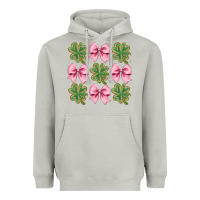 Moon Dust clover bow Heavyweight Hoodie - CowhideDigitalArt